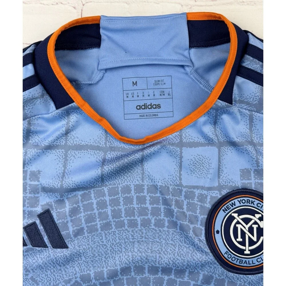 $150 adidas New York City Football Club Authentic Soccer Jersey - Men’s Medium